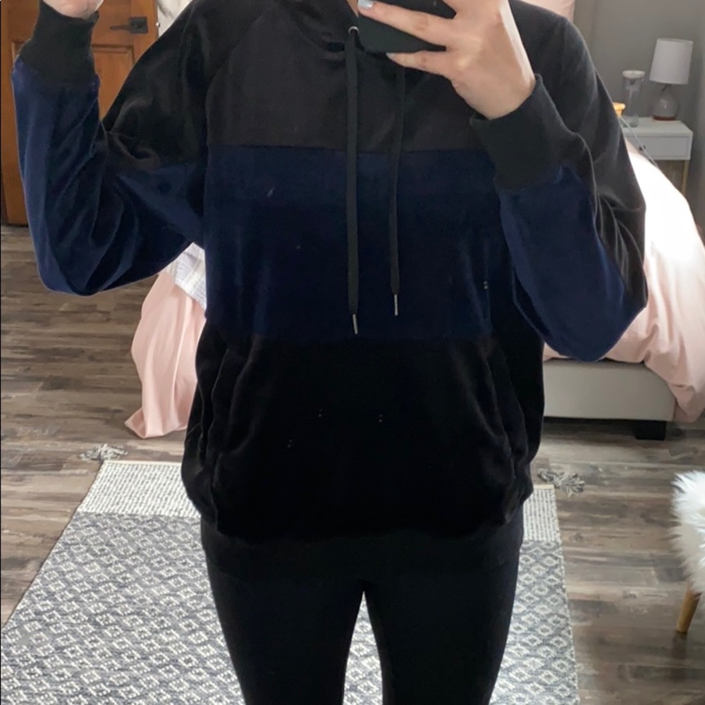 fleece sweatshirt!